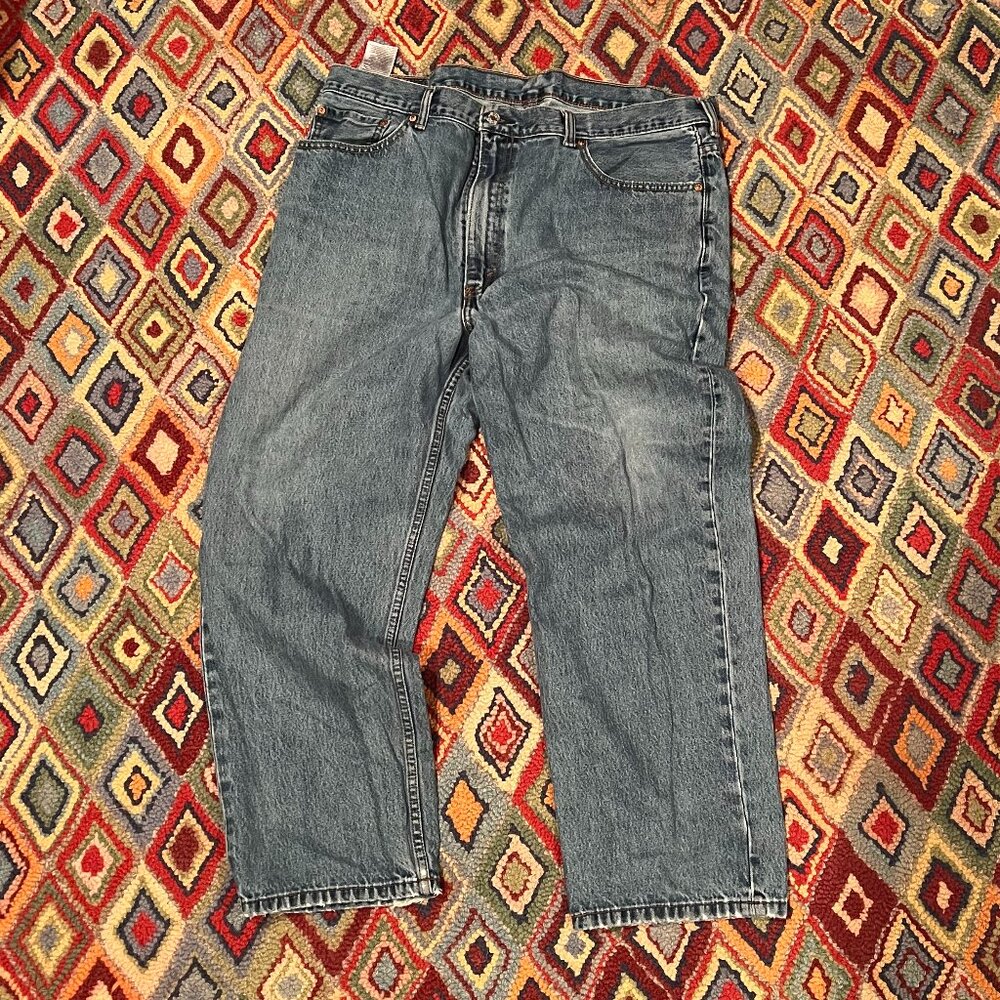 Levi’s 550 Relaxed Fit Jeans – Light Wash – Size W42 L30